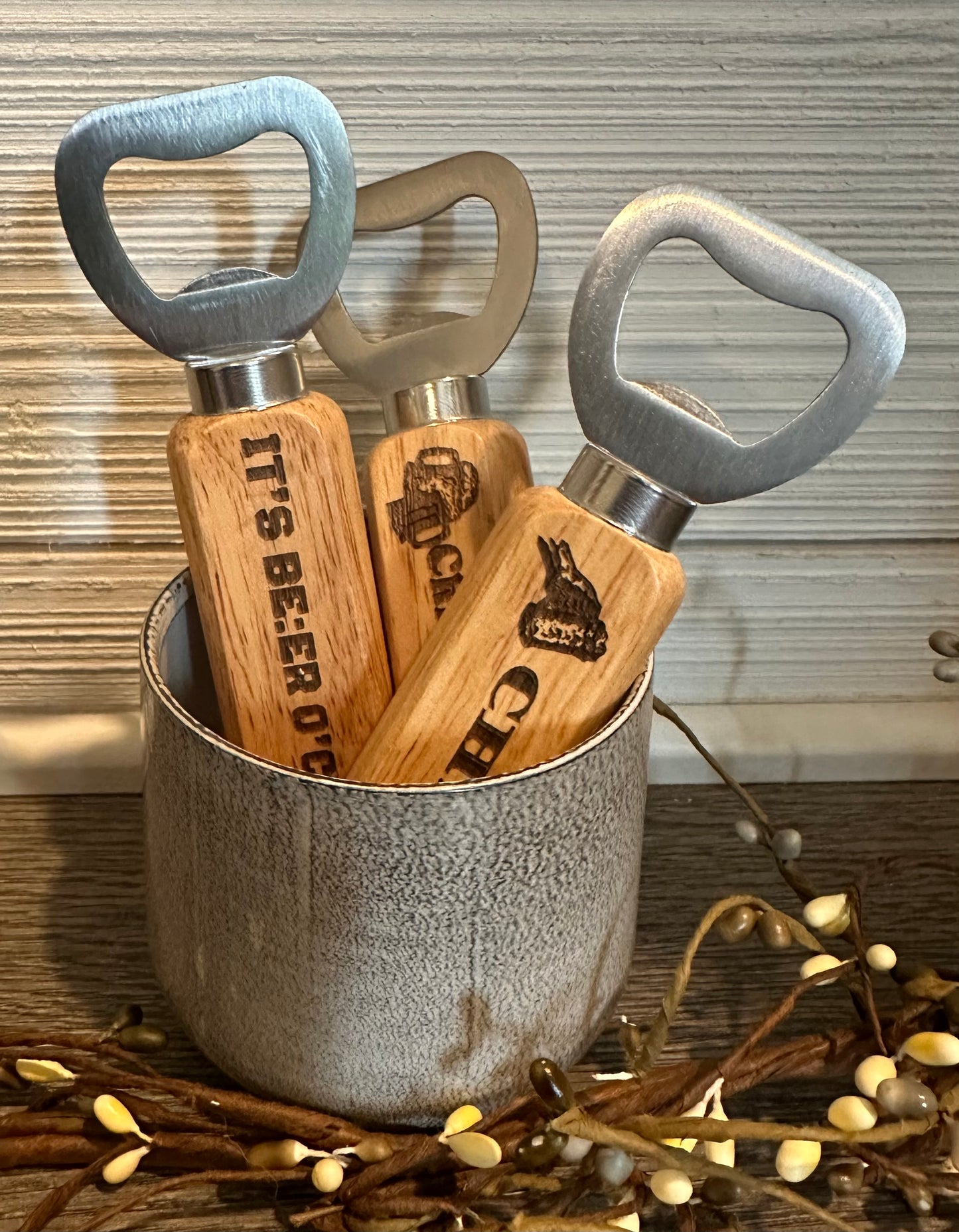 Three-Piece Bottle Opener Set - Cheers Pack