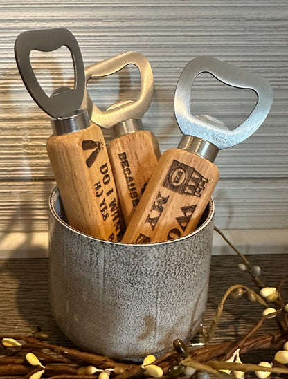 Three-Piece Bottle Opener Set - Beer Connoisseur Pack