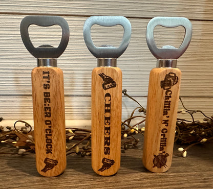 Three-Piece Bottle Opener Set - Cheers Pack