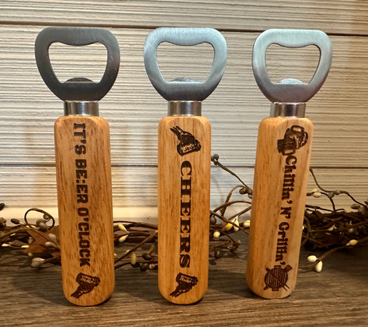 Three-Piece Bottle Opener Set - Cheers Pack