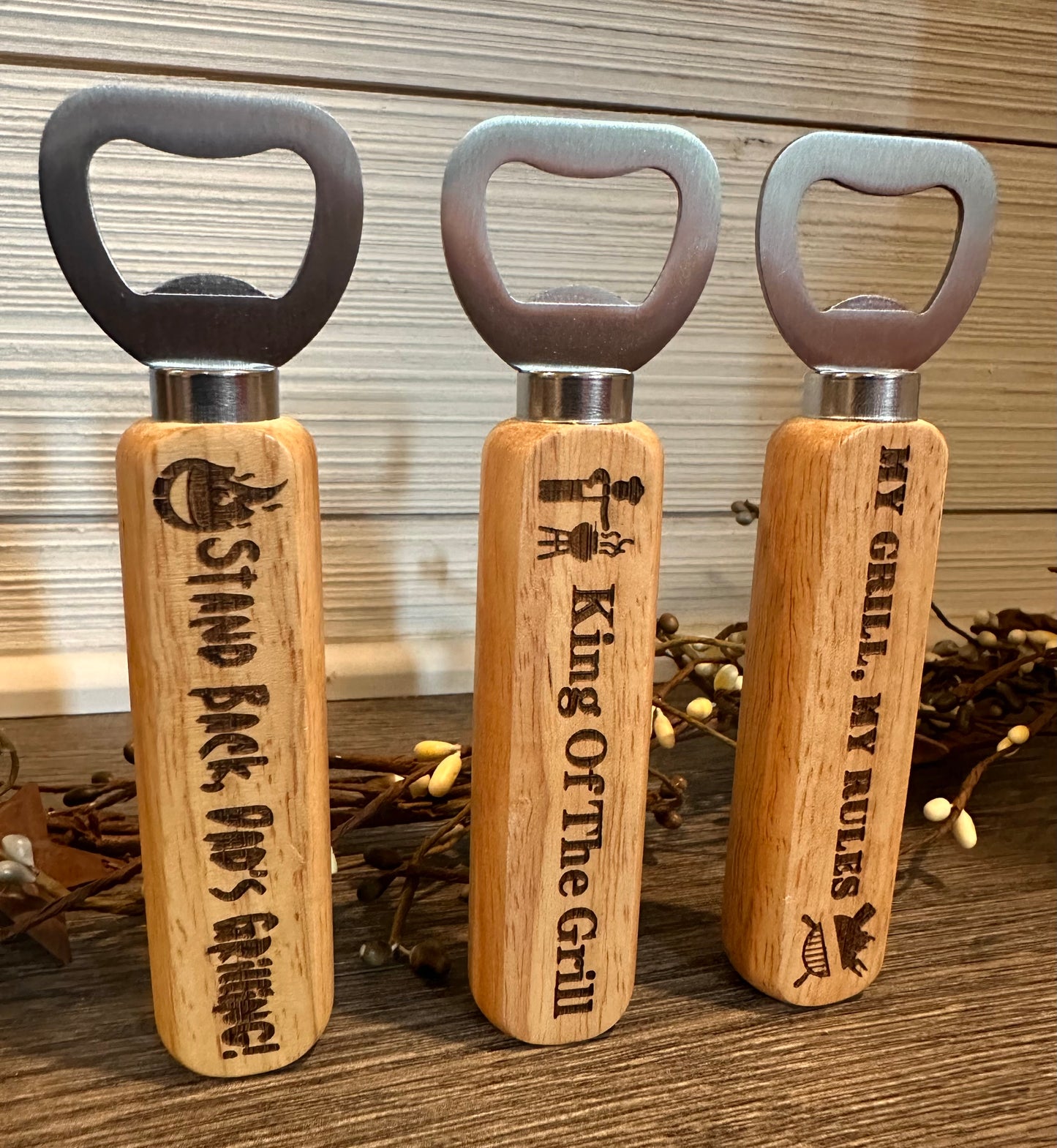 Three-Piece Bottle Opener Set - Dad’s Pack